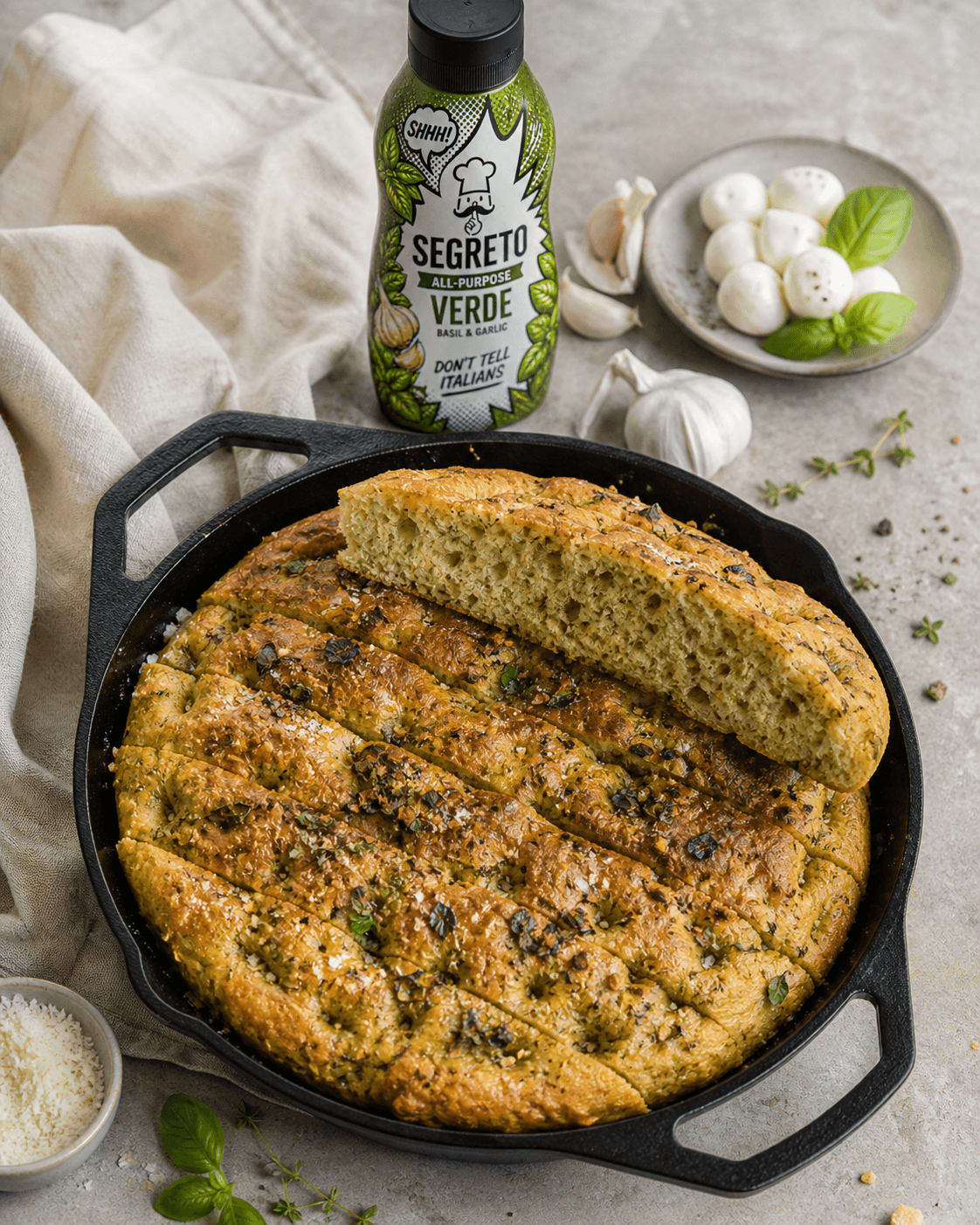 Segreto on Focaccia